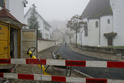 Unterstadt, Sanierung Infrastrukturanlage